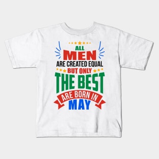 MAY Birthday Special - MEN Kids T-Shirt